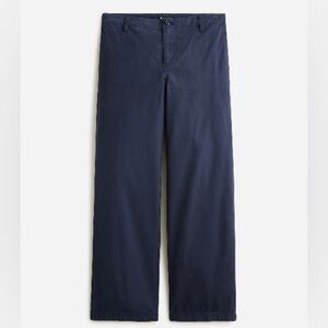 J crew navy Tall sailor heritage chino pant